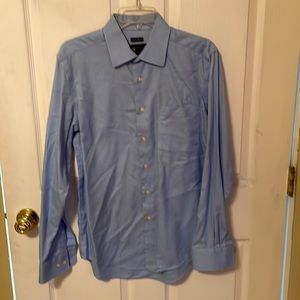 Men’s Pronto Uomo  long sleeve dress shirt. Slim Fit.